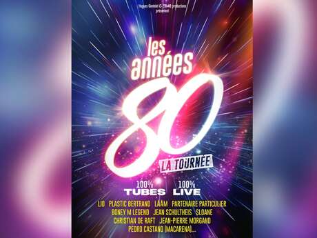 Concert : Les Années 80, la tournée