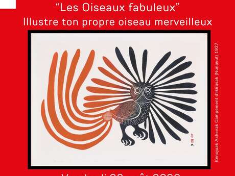 Les oiseaux fabuleux, illustre ton propre oiseau merveilleux