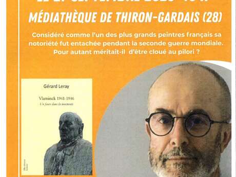 Rencontre évenement abec Gerard Leray, auteur d'un livre sur Vlaminck