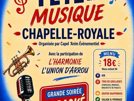 Fête de la musique à Chapelle-Royale