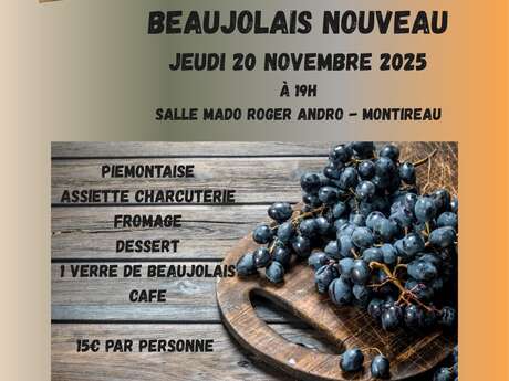 Soiree beaujolais nouveau Soiree beaujolais nouveau