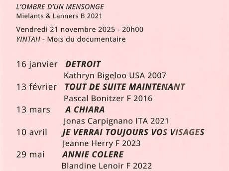 Soirée cinéma - Annie Colère