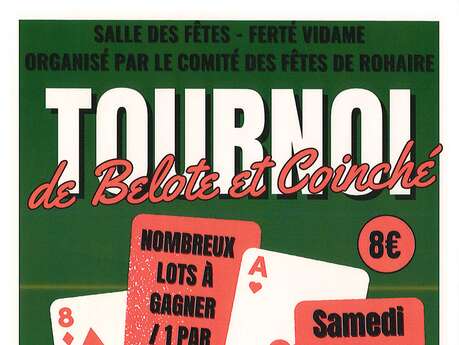Tournoi de Belotte et Coinché