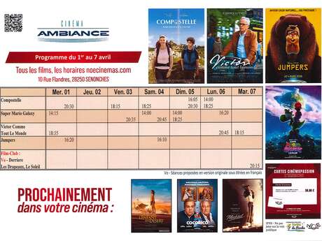 programme du 01 au 7 Avril