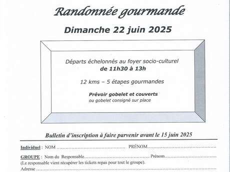 Randonnée Gourmande