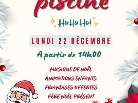 Noël à la piscine !