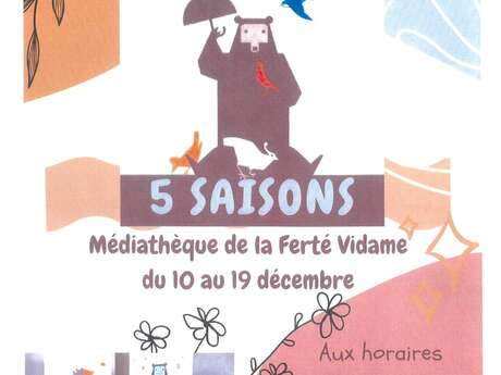 Exposition pour les tous petits lecteurs - 5 saisons