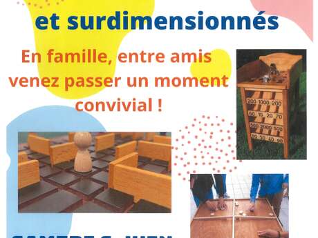 Jeux en bois traditionnels