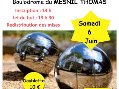 Concours de Pétanque en A-B-C