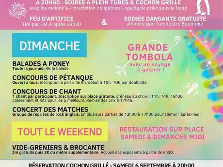 Fête au village - Saintigny