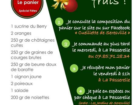 Je commande mon panier frais !