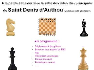 Initiation au Jeu d'échecs
