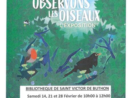 Exposition Observons les oiseaux