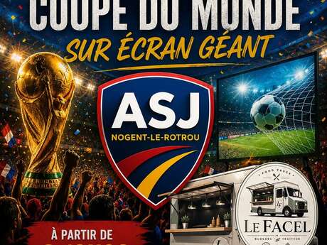 Finale Coupe du Monde de Foot à l'ASJ sur écran géant