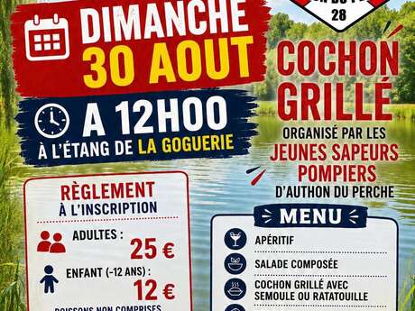 Cochon grillé par les jeunes sapeurs pompiers - 2026