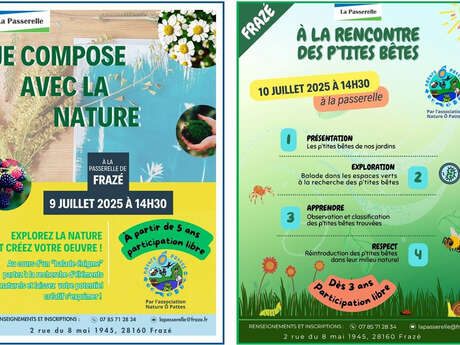 A la rencontre des p'tites bêtes