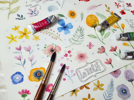 La vie en rose(s) : développer sa créativité à l'aquarelle
