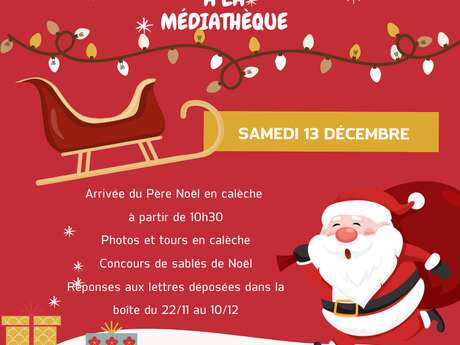 Noël à la médiathèque