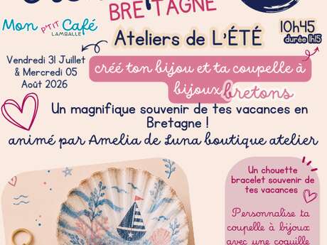 Mon P'tit Café - Atelier créatif - Bijou et coupelle à bijou