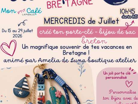 Mon P'tit Café - Atelier créatif - Porte-clé