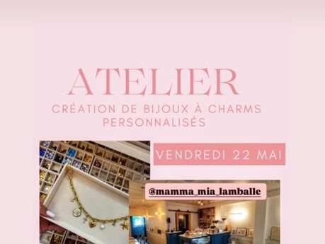 Atelier de création de bijoux à charms