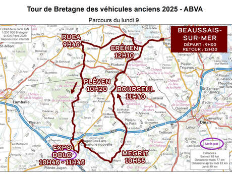 43e tour de Bretagne des véhicules anciens 43e tour de Bretagne des véhicules anciens