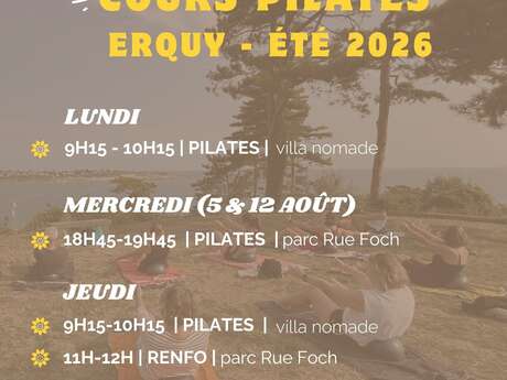 Cours renforcement musculaire en extérieur
