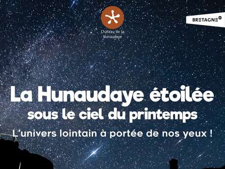 La Hunaudaye étoilée, sous le ciel de printemps