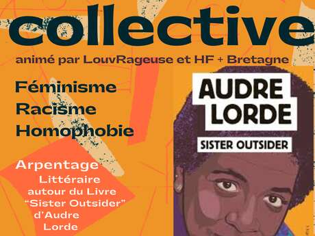 Atelier de lecture collective autour du livre "Sister Outsider" d'Audre Lorde