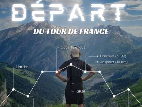 Accompagnement au départ du tour de France de Théo Vétil