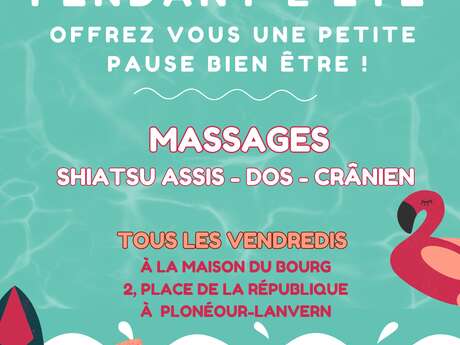 Instant détente / massage Shiatsu