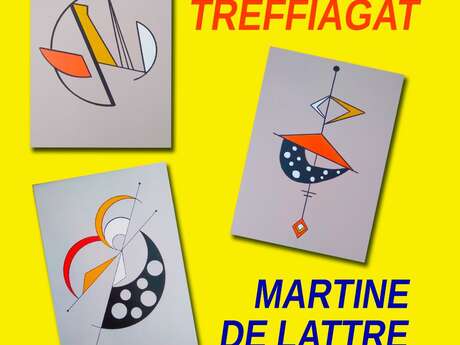 Expo peinture - Martine de Lattre