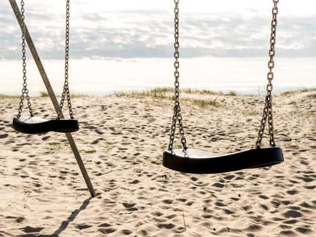 Aire de jeux de la plage de La Grève Blanche