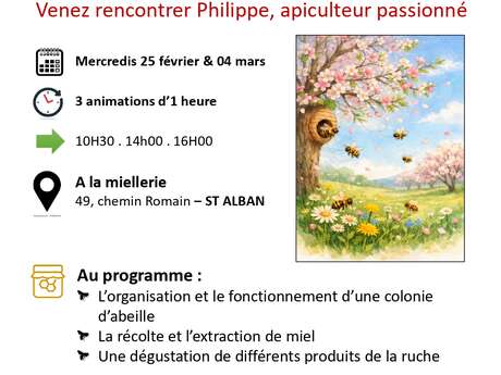 A la renconbtre d'un apiculteur !