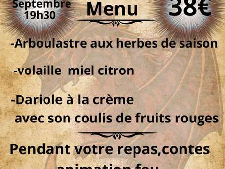 Banquet médiéval fantaisie