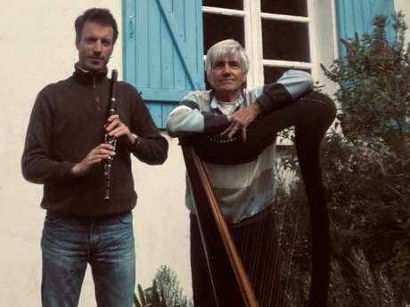 Concert de flute traversiere, harpe celtique et chant