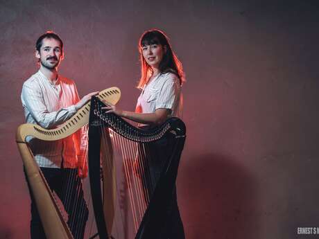 Concert Harpes en chapelle - Duo Bisiad