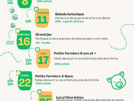 Atelier petits fermiers 3-6 ans