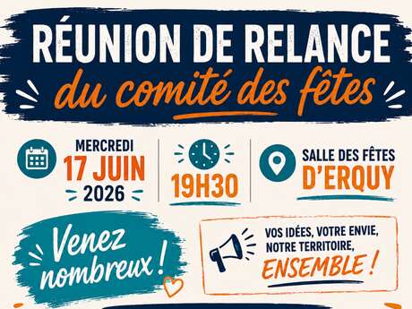 Relance du comité des fêtes