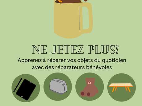 Café réparation : Ne jetez plus !