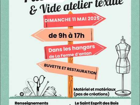 2ème édition - Puces couturières et vide atelier textile