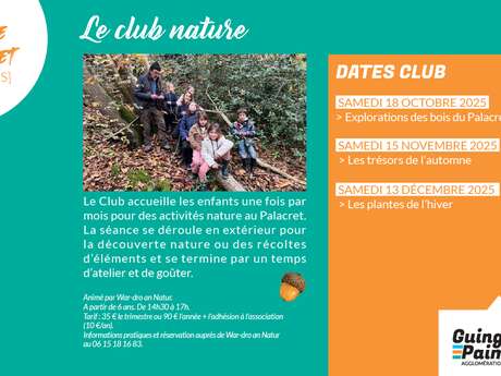 Club nature: Les trésors de l'automne