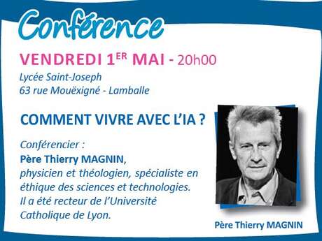 Conférence "Comment vivre avec l'IA? "