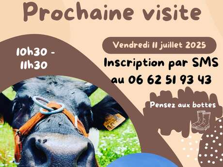 Visite de la ferme de Lanvern