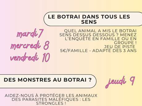 Le Botrai dans tous les sens : jeu de piste
