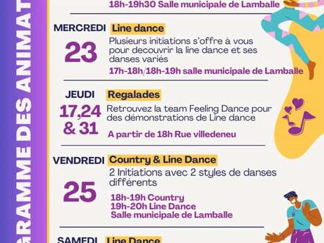 Démonstration de Line-up - Régalades