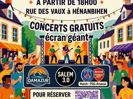 APÉRO GÉANT À HÉNANBIHEN par Samson ni Lumière