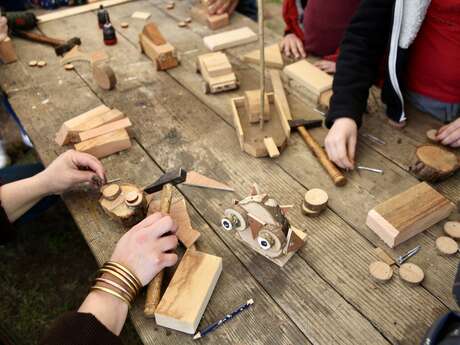 Fabrique ton jouet en bois - Atelier créatif enfant