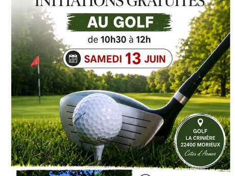 Initiation gratuite au golf