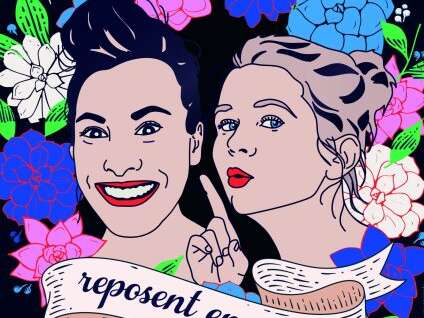 Théâtre burlesque : "Jeanne et Gabrielle... reposent en pestes"